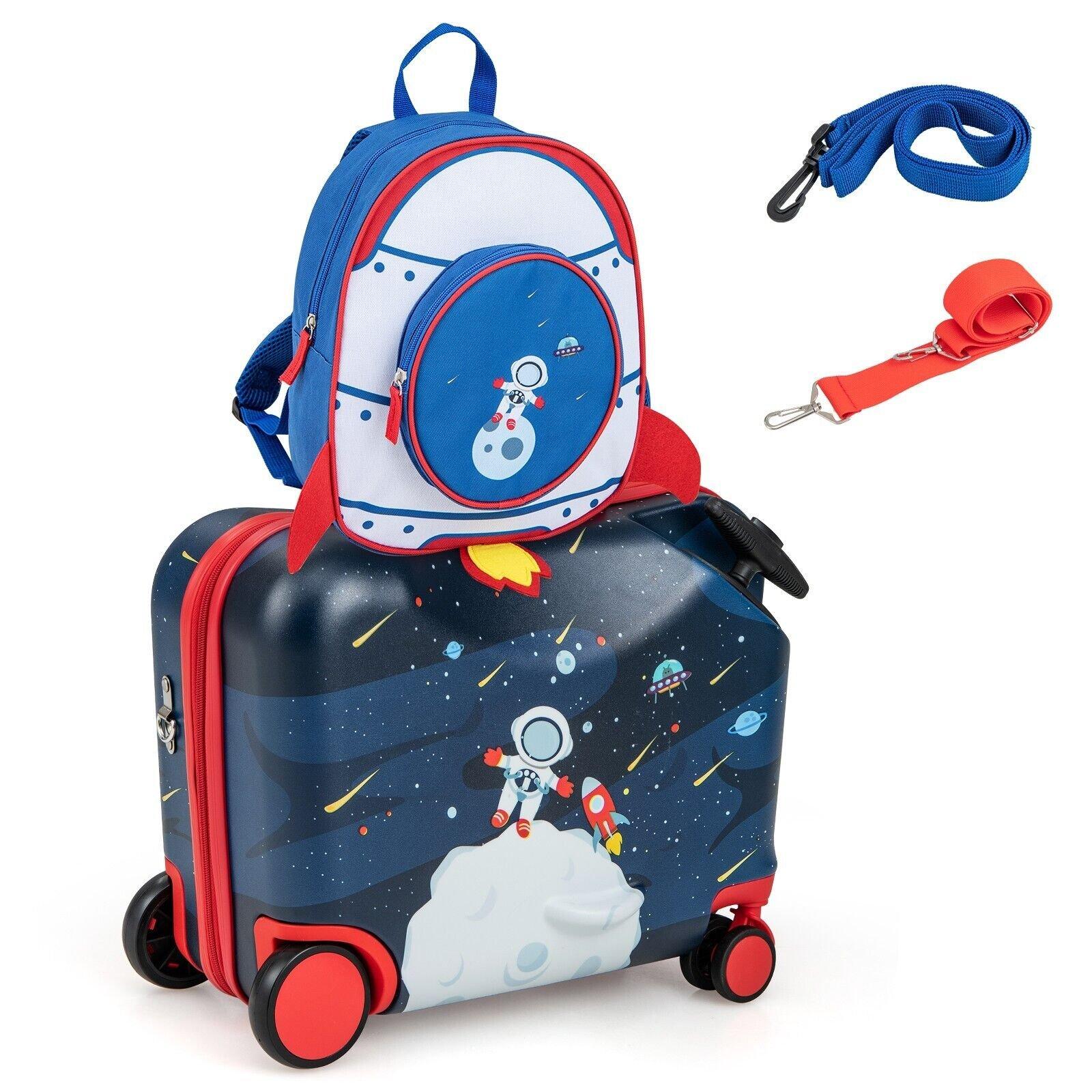 2PC Kids Ride-on Luggage Set 18